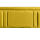 Cabeceira Solteiro Siena Double Luxor Suede Amarelo 90 X 60 R
