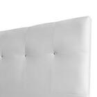 Cabeceira Solteiro Sofia 90cm Laminado Branco – Fdecor