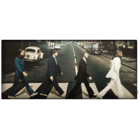 Cabeceira Solteiro Suede Estampado Beatles Painel Cama Box 90