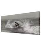 Cabeceira Solteiro Suede Estampado Surf Painel Cama Box 90 X