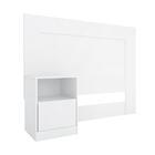 Cabeceira Solteiro Texas Branco Rosa