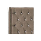 Cabeceira Solteiro Tóquio P04 90 Cm Suede - Doce Sonho Móveis