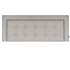 Cabeceira Solteiro Veneza Diamond Linho Bege 90 X 60 Cm Rbl