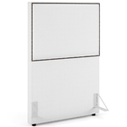 Cabeceira Solteiro Vicenza 100cm L02 Facto Branco Com 01 Mesa