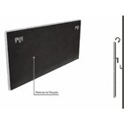 Cabeceira Sonho Line King 1,95m Painel Em Couro Sintético Bra