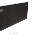 Cabeceira Sonho Paris Casal 1,40m Painel Em Suede Cinza