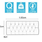 Cabeceira Sonho Paris Queen 1,60m Painel Em Suede Bege