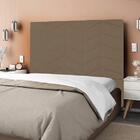 Cabeceira Sotille Plus Queen 1600mm Suede Marrom Taupe - Simb