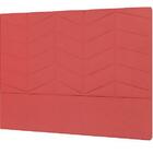 Cabeceira Sotille Plus Solteiro 900mm Vedulo Adar Vermelho -