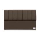 Cabeceira South Veluto Marrom Super King (11x195x125) - Reves