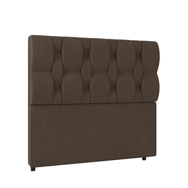 Cabeceira Spezia Luxo Para Cama Box Casal 140cm Veludo - Ssx