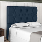 Cabeceira Spezia Luxo Para Cama Box Casal 140cm Veludo - Ssx