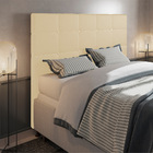 Cabeceira Stambul Para Cama Box Casal 140 Cm Corino M11 - D'r