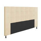 Cabeceira Stambul Para Cama Box King 195 Cm Suede - D'rossi -