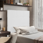Cabeceira Stambul Para Cama Box Solteiro 90 Cm Corino Branco