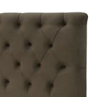 Cabeceira Super King 195cm New Plus Dama Marrom Taupe