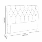 Cabeceira Super King 195cm Viena Plus Castor