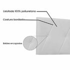 Cabeceira Suspensa Casal 140cm Aquilla  Branco