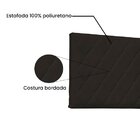 Cabeceira Suspensa Casal 140cm Esmeralda  Marrom