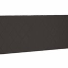 Cabeceira Suspensa Casal 140cm Suede Esmeralda  Café