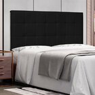 Cabeceira Suspensa Casal 140cm Verona  Preto