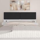 Cabeceira Suspensa Casal Portugal Branco/preto - Móveis Arapo