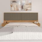 Cabeceira Suspensa Casal Portugal Carvalho/capuccino  Móveis