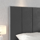 Cabeceira Suspensa Estofada Decoração Quarto Cama Box Casal 1