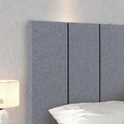 Cabeceira Suspensa Estofada Decoração Quarto Cama Box Casal Q