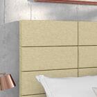 Cabeceira Suspensa Estofada Encanto Cama Box Casal 1,40 Decor