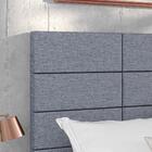 Cabeceira Suspensa Estofada Encanto Cama Box Casal 1,40 Decor