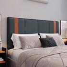 Cabeceira Suspensa Estofada Parise Cama Box Casal 1,40 Decora