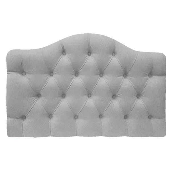 Cabeceira Suspensa Imperatriz 140 Cm Casal Suede Cinza - Doce