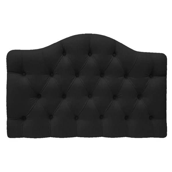Cabeceira Suspensa Imperatriz 160 Cm Queen Size Suede Preto -
