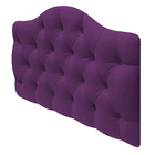 Cabeceira Suspensa Imperatriz 160 Cm Queen Size Suede Roxo -