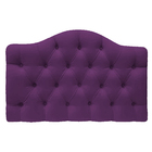 Cabeceira Suspensa Imperatriz 160 Cm Queen Size Suede Roxo -
