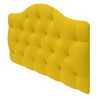 Cabeceira Suspensa Imperatriz 195 Cm King Size Corano Amarelo