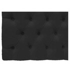 Cabeceira Suspensa Imperatriz 195 Cm King Size Corano Preto -
