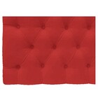 Cabeceira Suspensa Imperatriz 195 Cm King Size Corano Vermelh