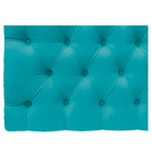 Cabeceira Suspensa Imperatriz 195 Cm King Size Suede Azul Tur