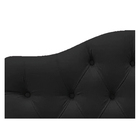 Cabeceira Suspensa Imperatriz 195 Cm King Size Suede Preto -
