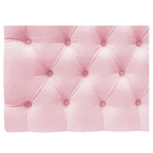 Cabeceira Suspensa Imperatriz 90 Cm Solteiro Corano Rosa Bebê