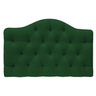 Cabeceira Suspensa Imperatriz 90 Cm Solteiro Suede Verde - Do