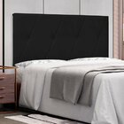 Cabeceira Suspensa King 195cm Aquilla  Preto