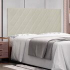 Cabeceira Suspensa King 195cm Esmeralda  Marfim