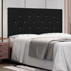Cabeceira Suspensa King 195cm Tania  Preto