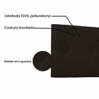 Cabeceira Suspensa Queen 160cm Aquilla  Marrom