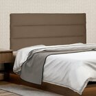 Cabeceira Suspensa Queen 160cm Suede La Itáliana  Caramelo