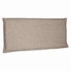 Cabeceira Suspensa Queen 160cm Suede Veneza  Bege