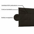 Cabeceira Suspensa Queen 160cm Verona  Marrom